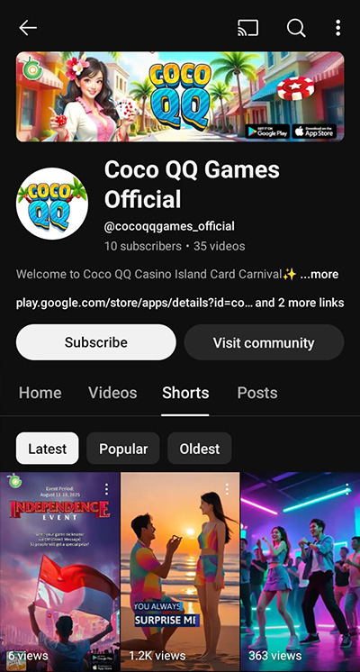 YouTube Channel 2